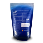 Blue supplement package with Fro+ branding on a white background